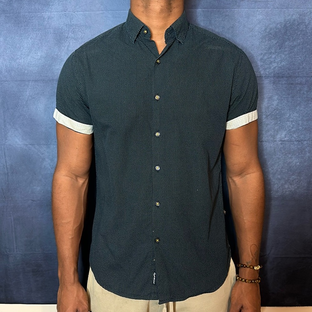 Small Dots Luxury Dress Shirt